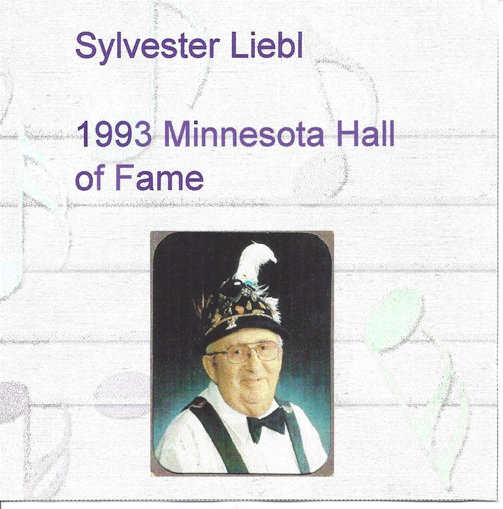 Syl Liebl 1993 Minnesota Hall Of Fame - Click Image to Close